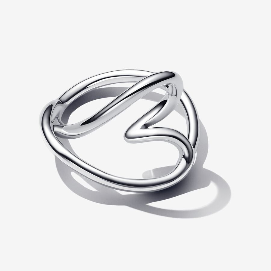 Heart sterling silver ring/ 193288C00-56
