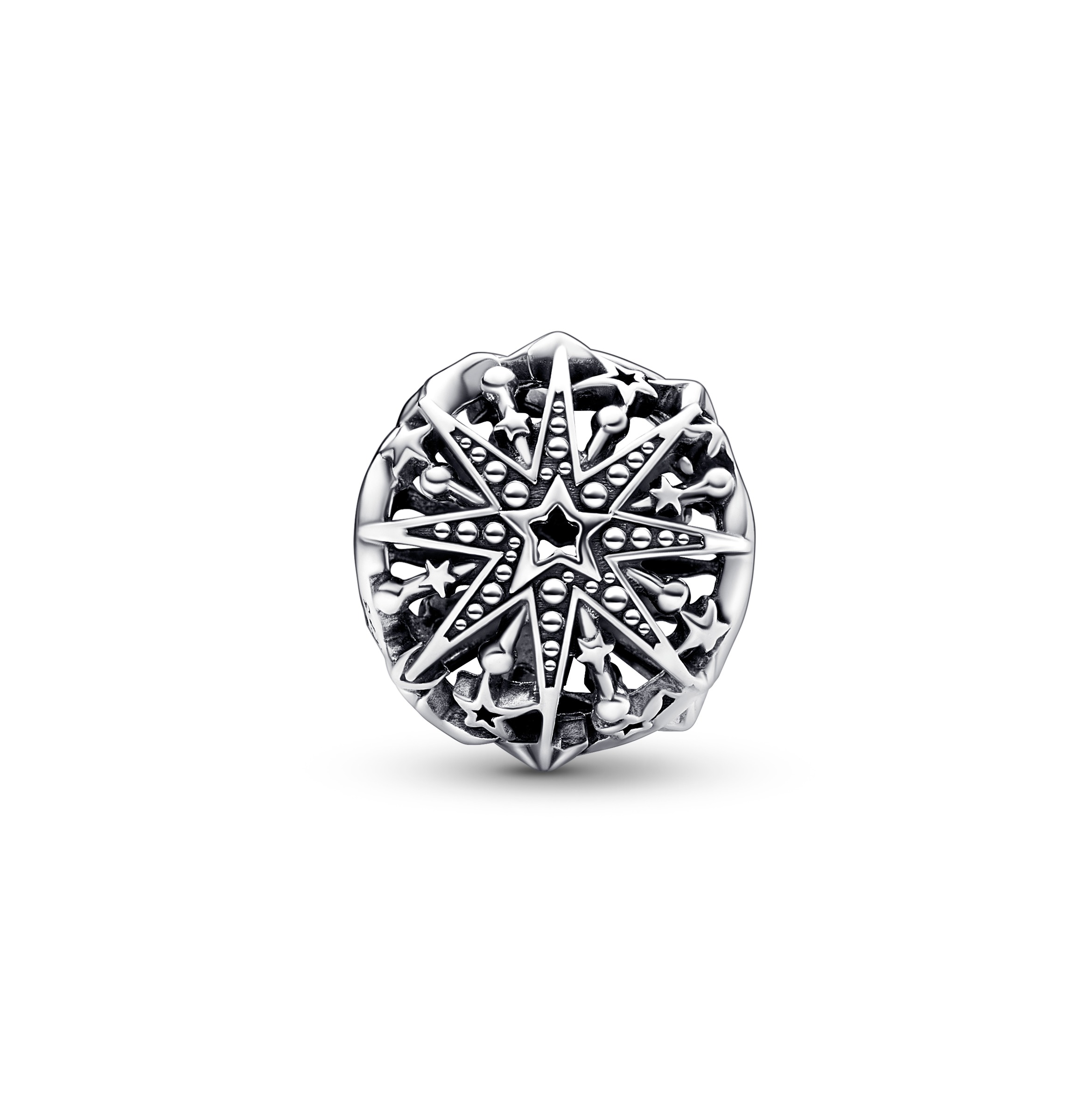 Snowflake sterling silver charm/ 792360C00