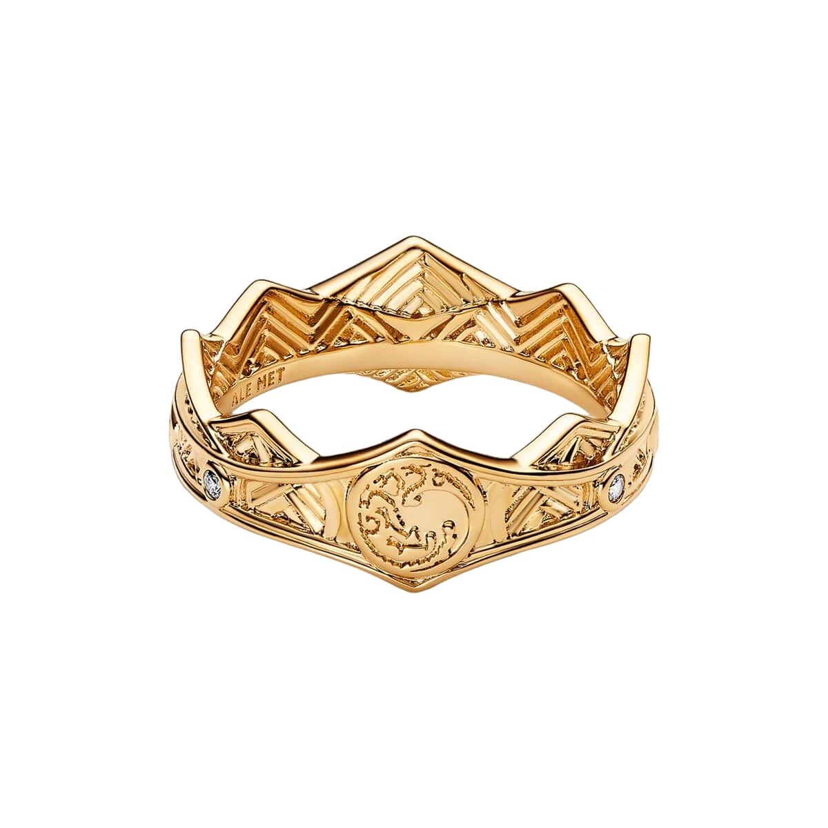 Game of Thrones Gold Plated metal blend Ring / 162969C01-56