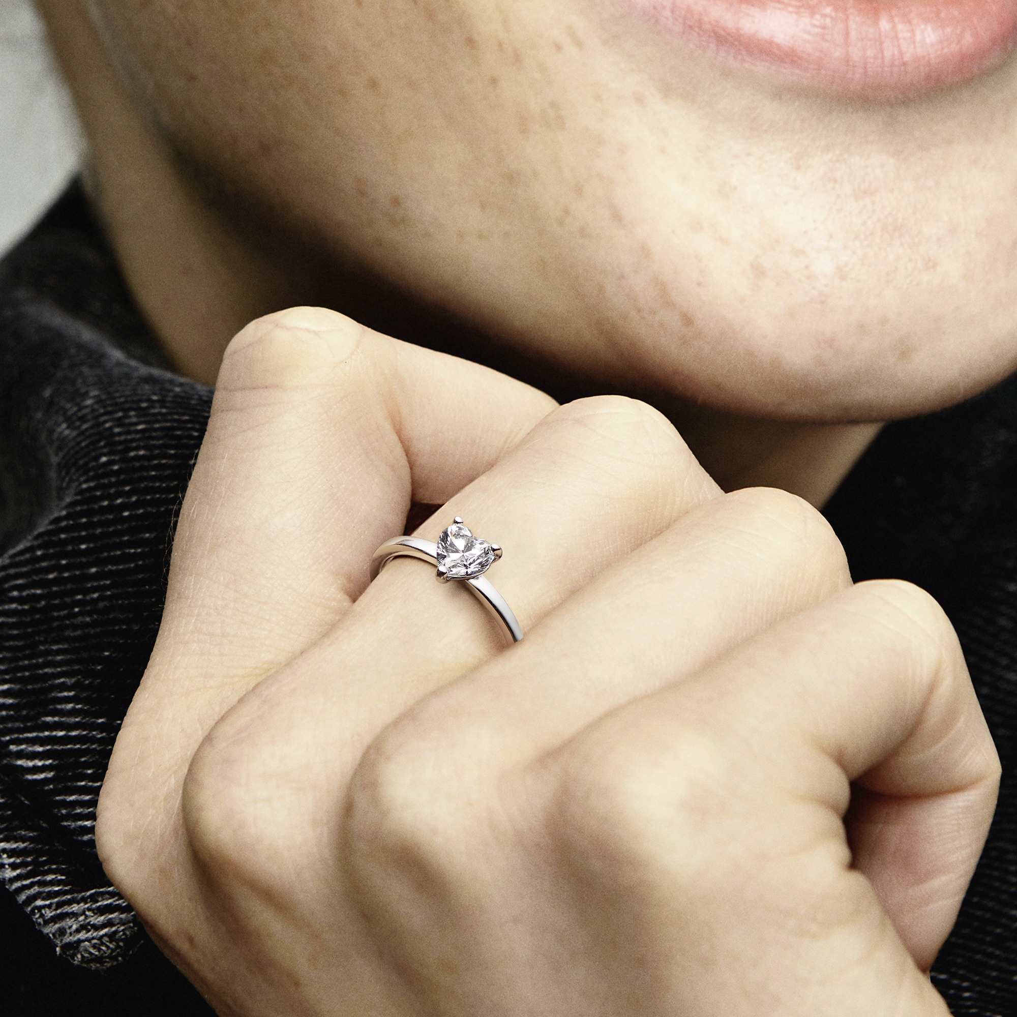 Sterling Silver Ring / 191165C01-54