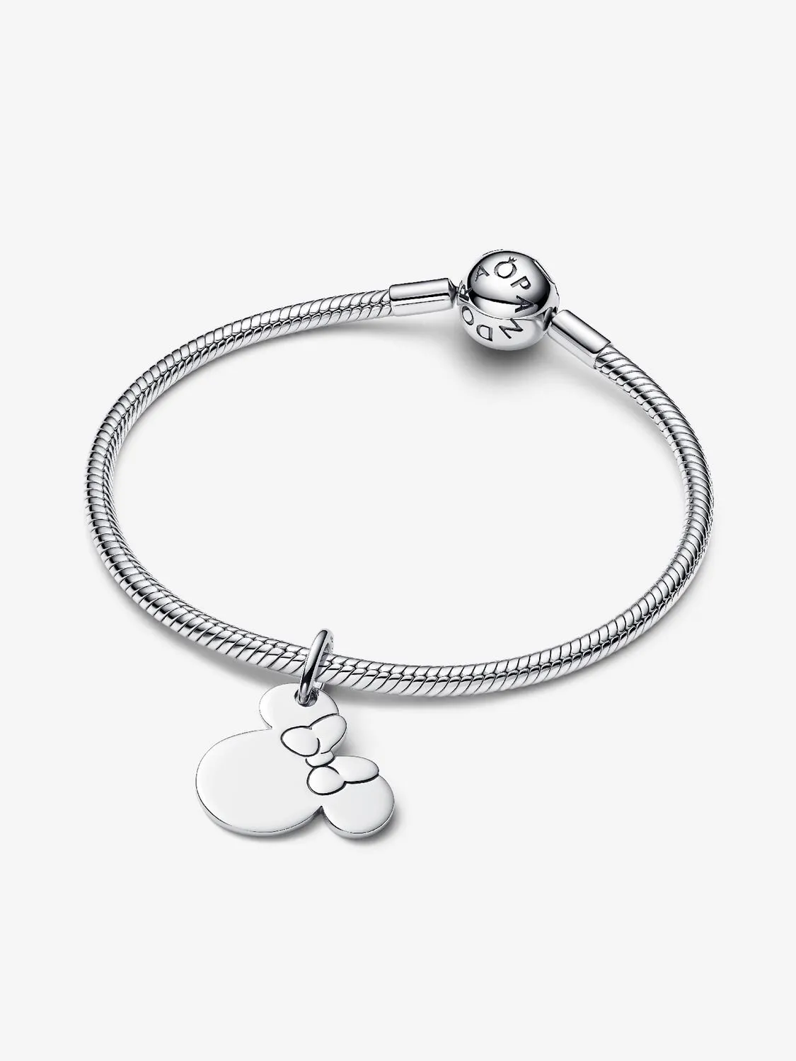 Disney engravable Minnie Mouse sterling silver dangle / 793993C00