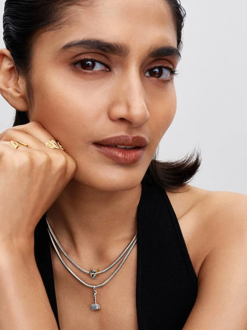 Marvel Thor wings 14k gold-plated ring/164222C00-56