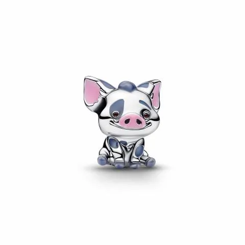 Disney Moana Pua the pig sterling silver charm wit