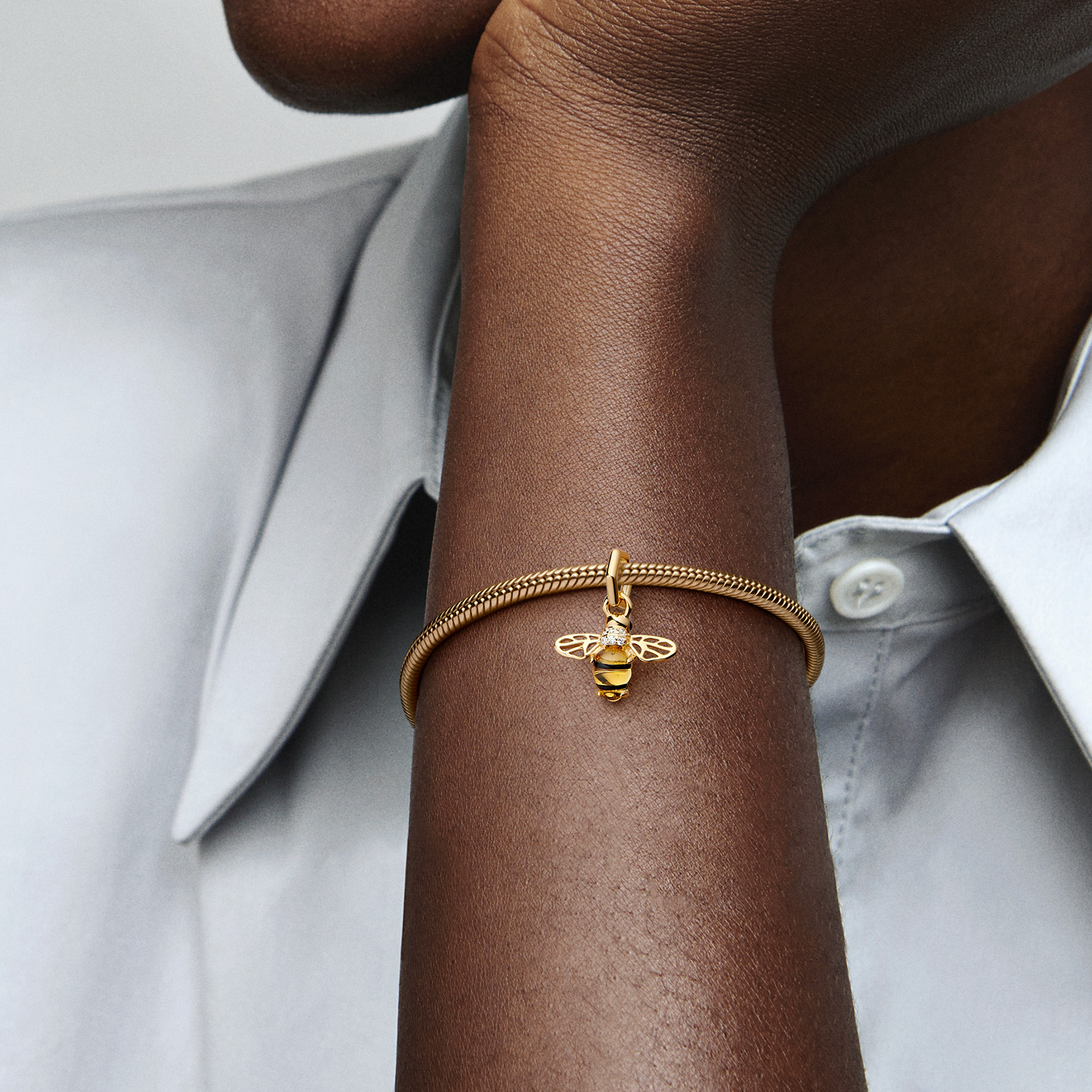 Moments Gold Plated Charm / 762672C01