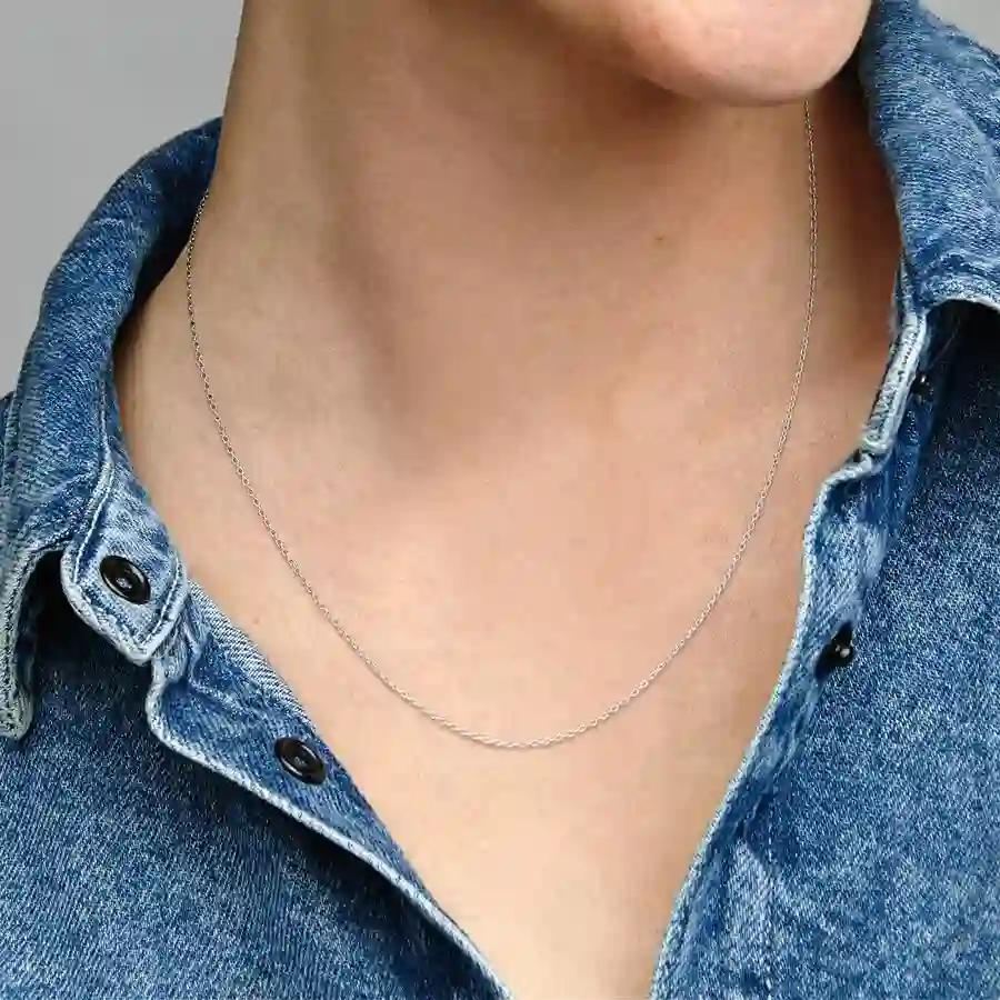 Moments Sterling Silver Necklace / 590515-45