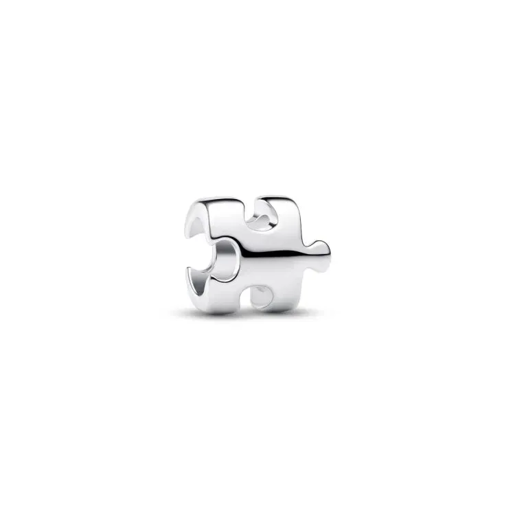 Puzzle sterling silver mini charm