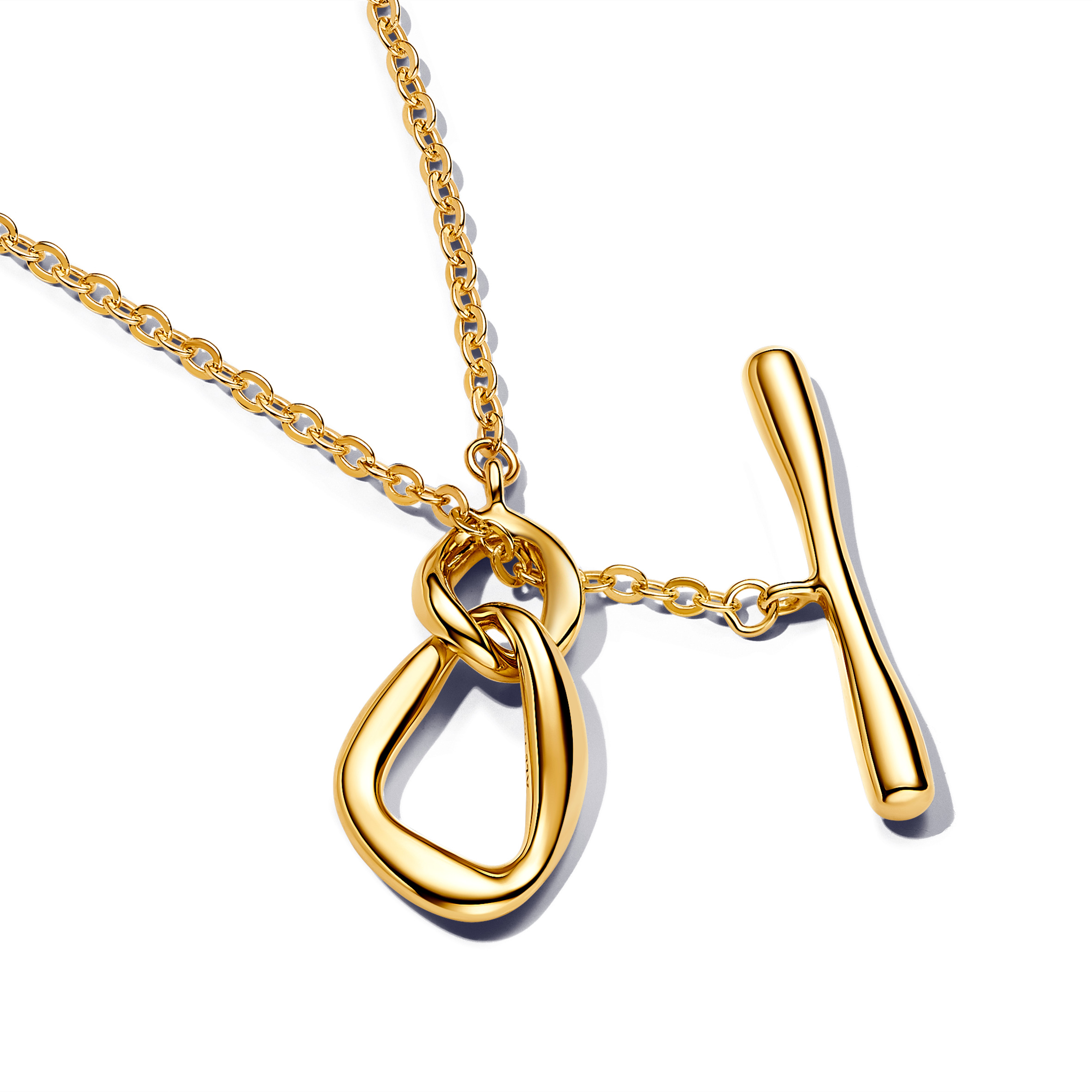 ESSENCE Gold Plated Necklace / 363255C00-50