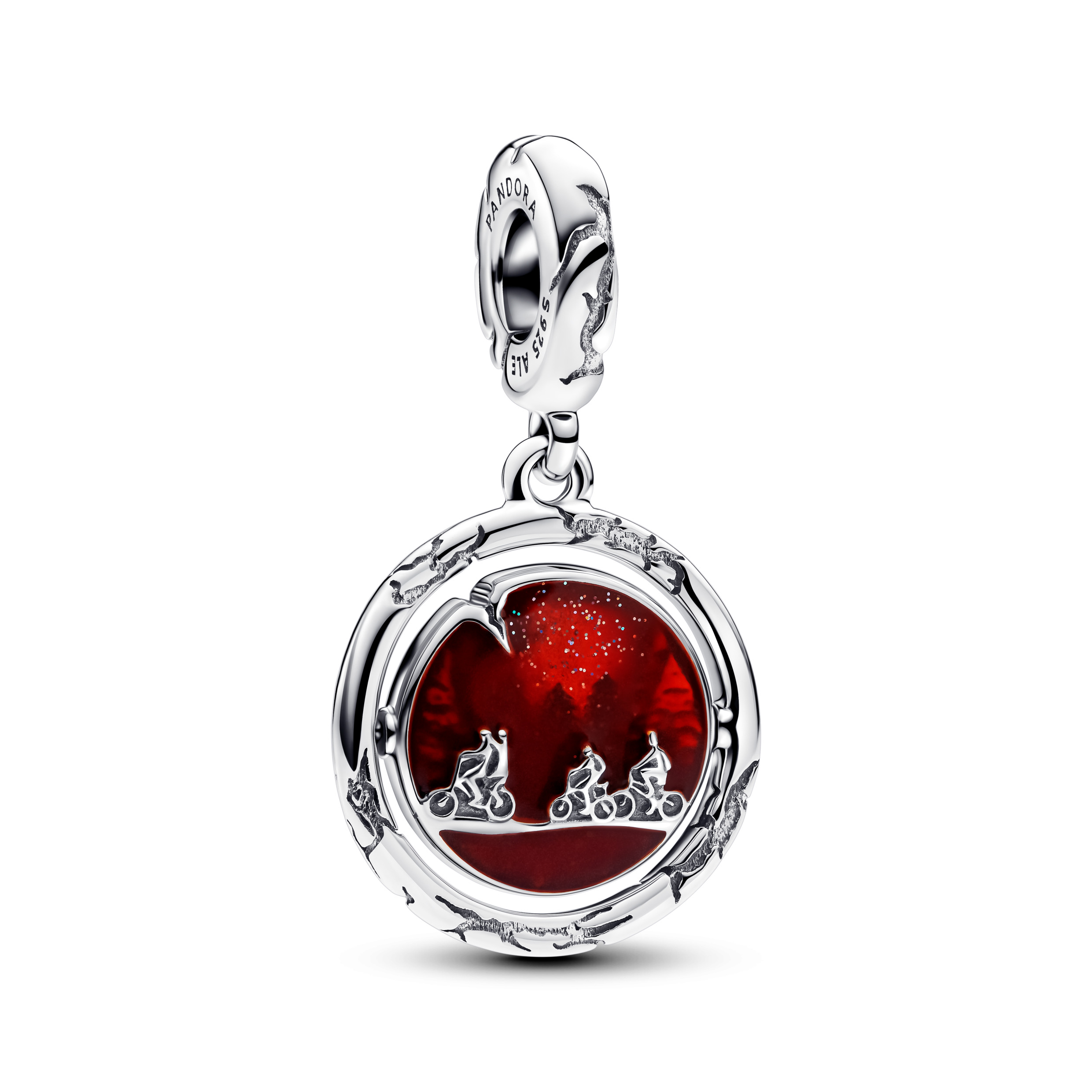 Stranger Things sterling silver spinning dangle wi