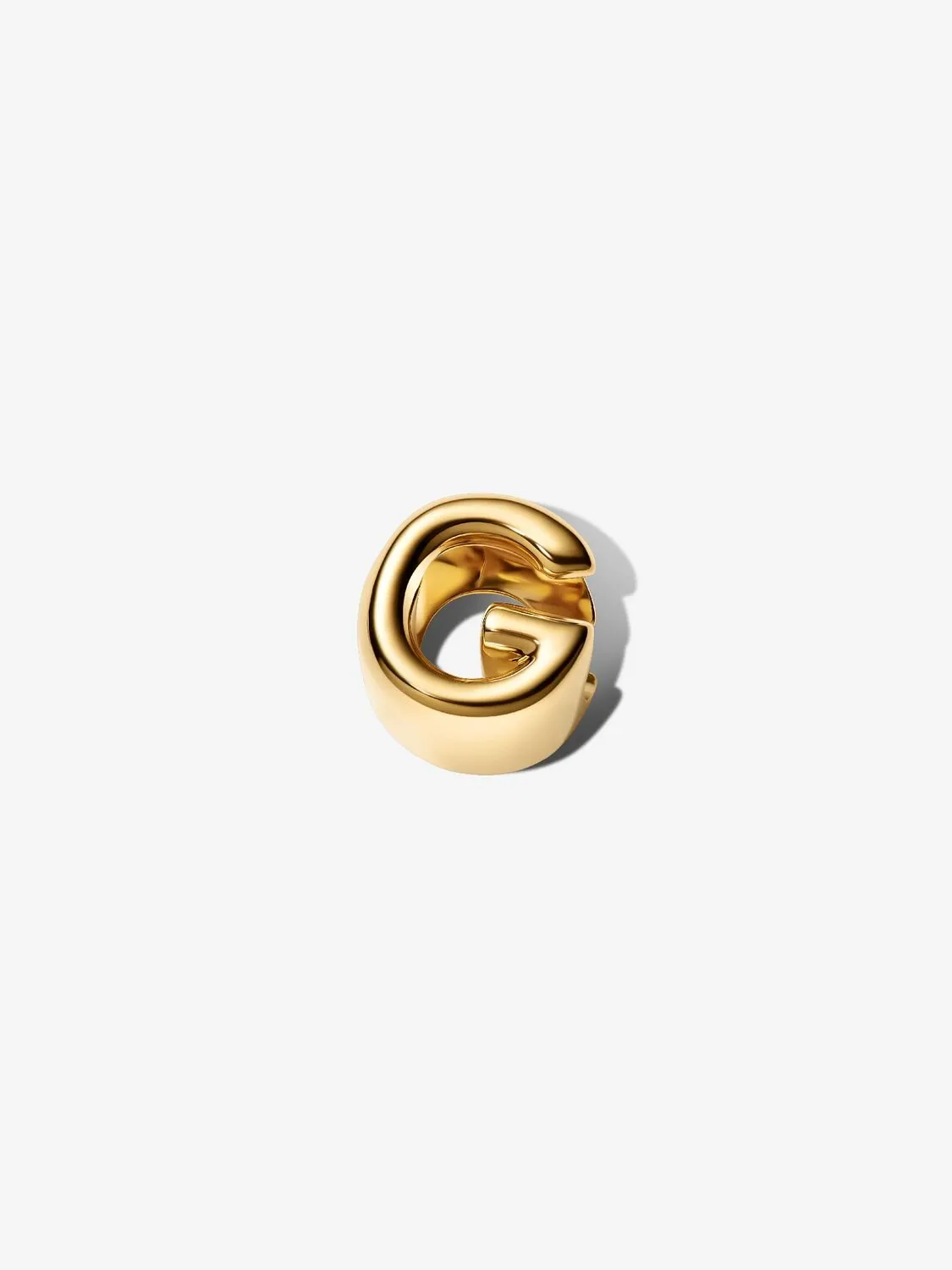 Letter G 14k gold-plated charm/ 763953C00