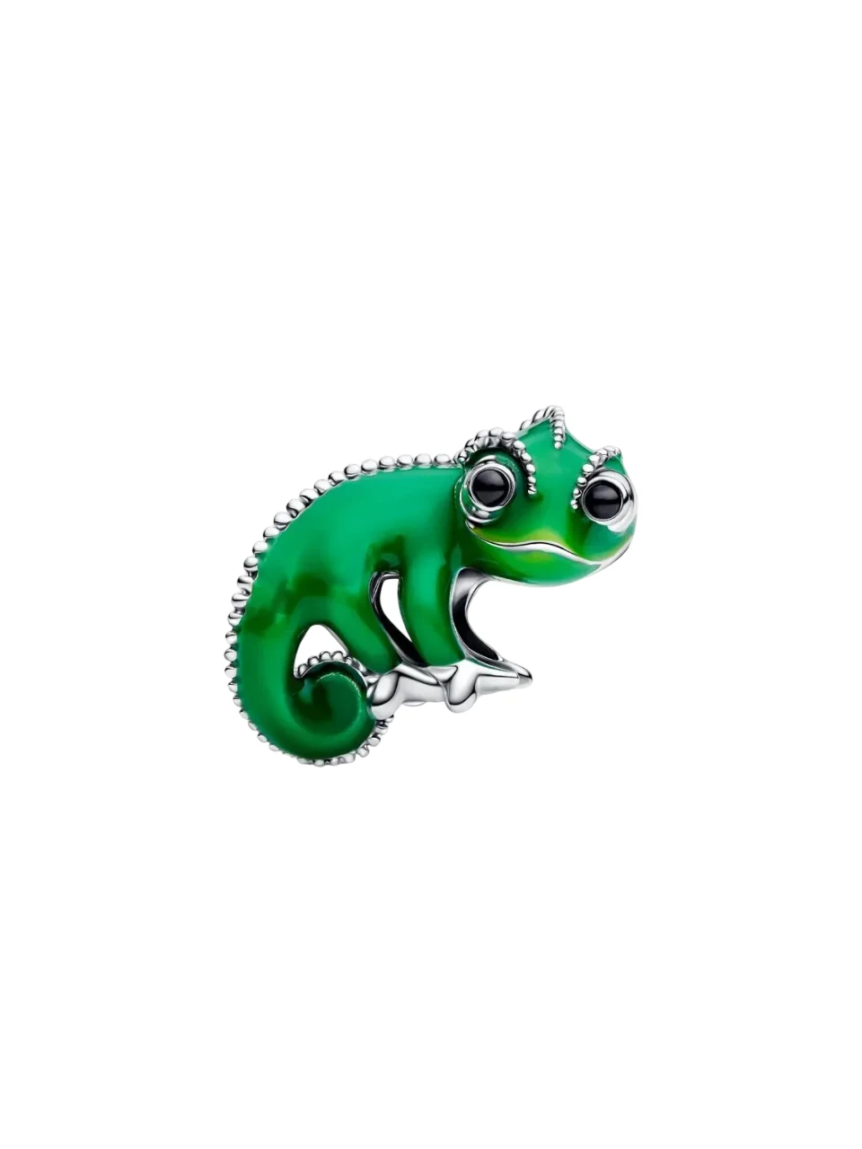 Disney Tangled Pascal sterling silver charm with b