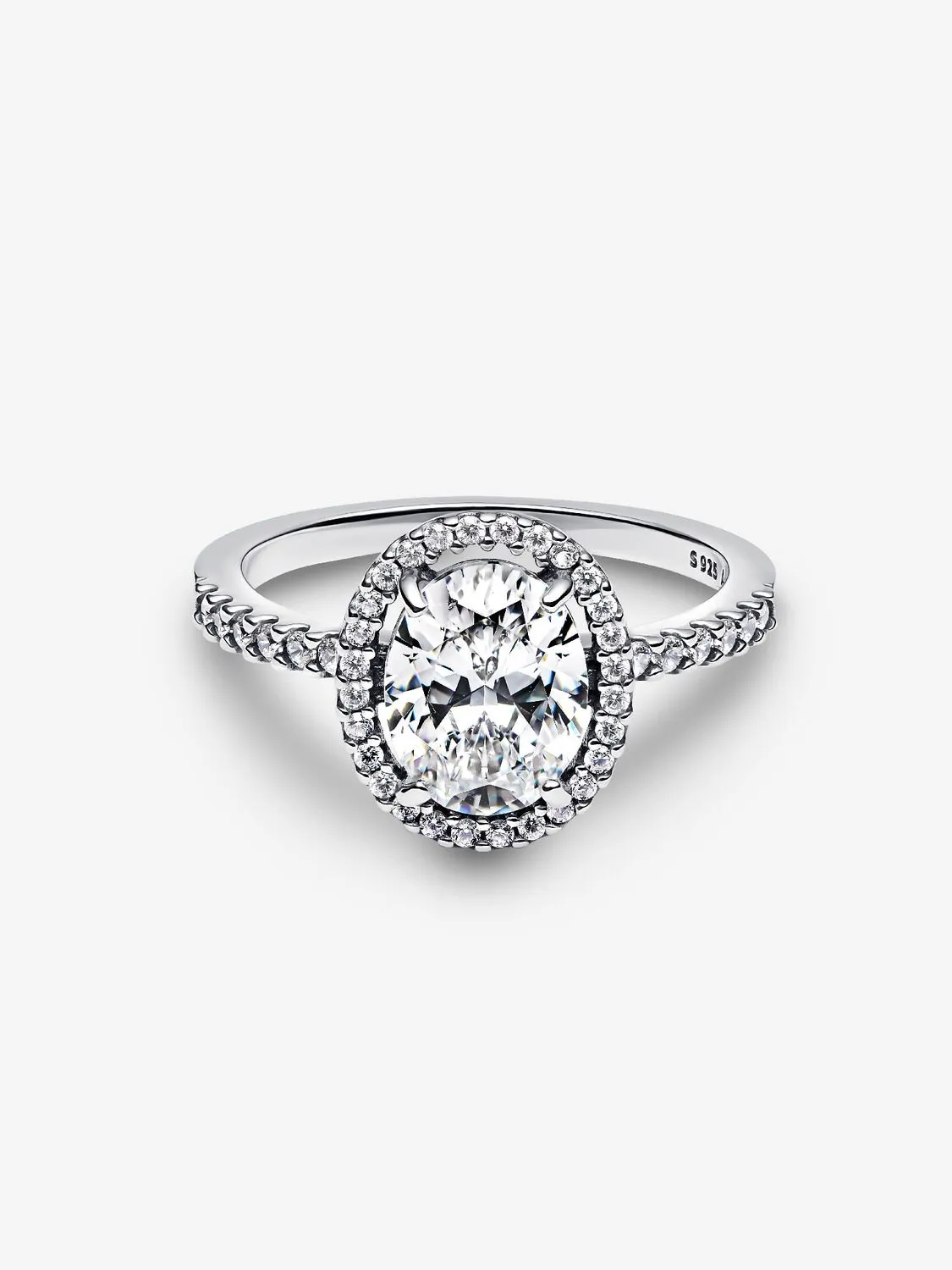 PANDORA 925 Sterling Silver Ring/193777C01-52