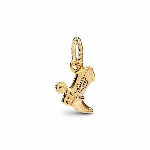 Disney Toy Story Woody boot 14k gold-plated dangle
