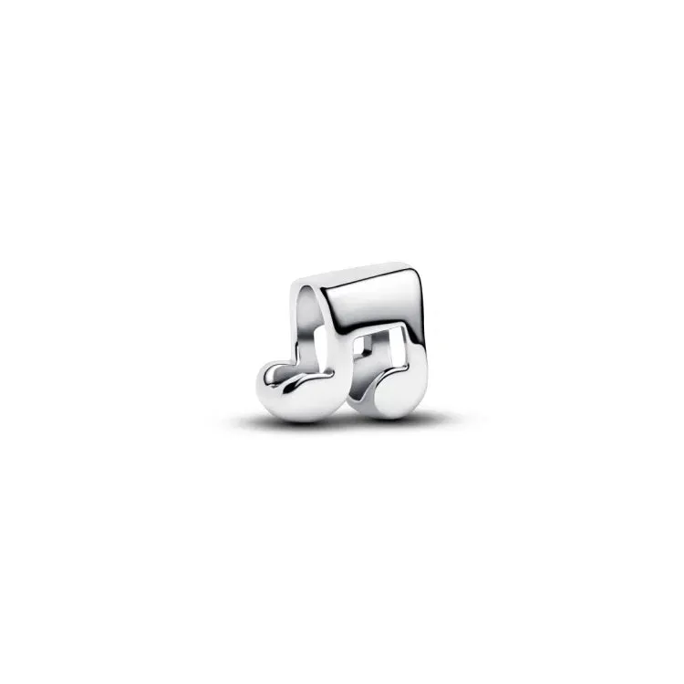Music note sterling silver mini charm