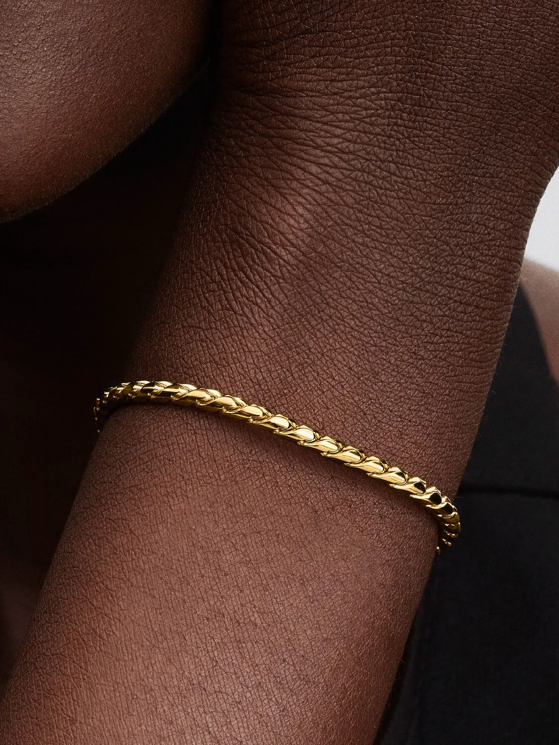 14k gold-plated bracelet