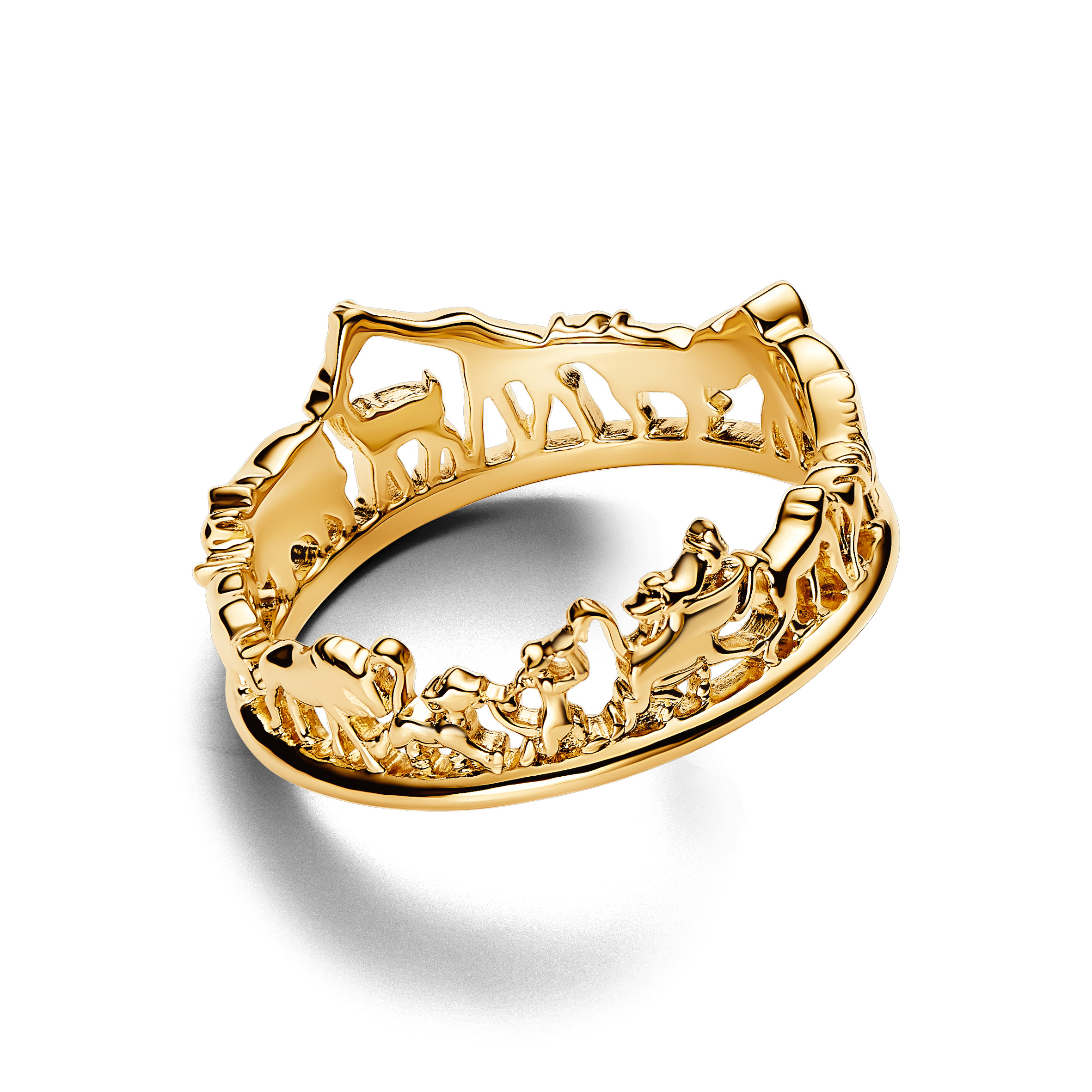 Disney The Lion King 14k gold-plated ring