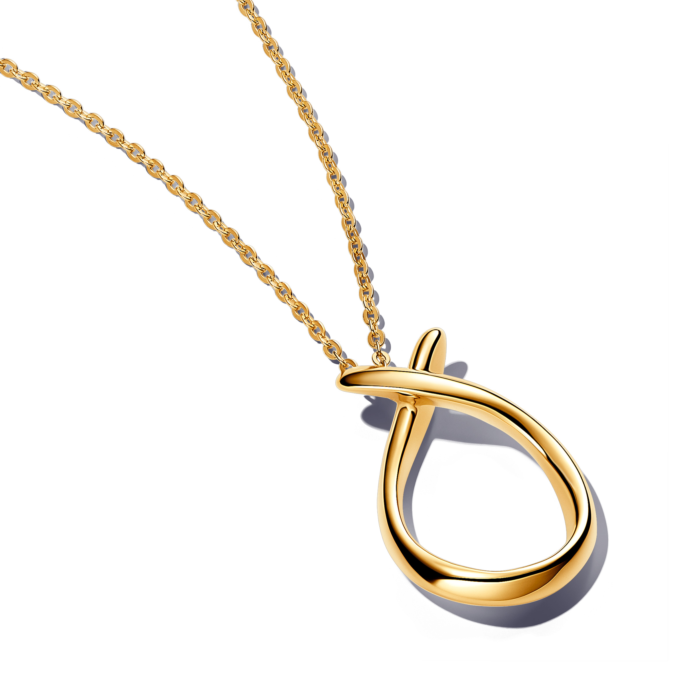 14k Gold-plated pendant necklace