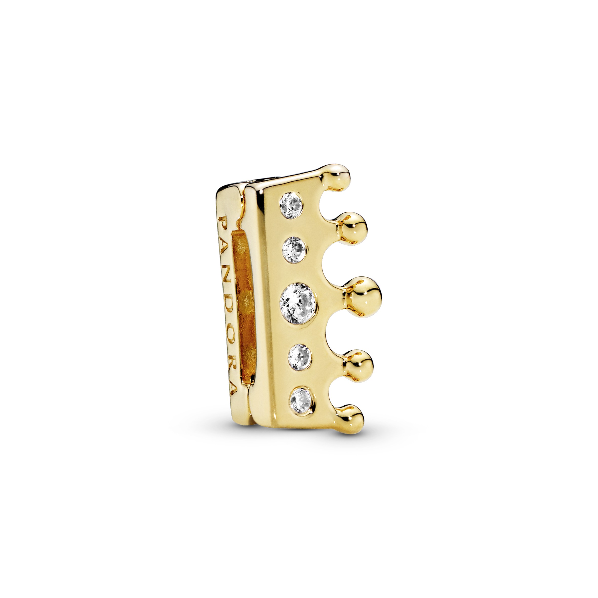 PANDORA Reflexions crown clip charm in PANDORA Shi