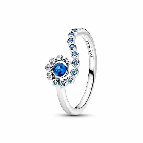 Disney Moana sterling silver ring with clear cubic