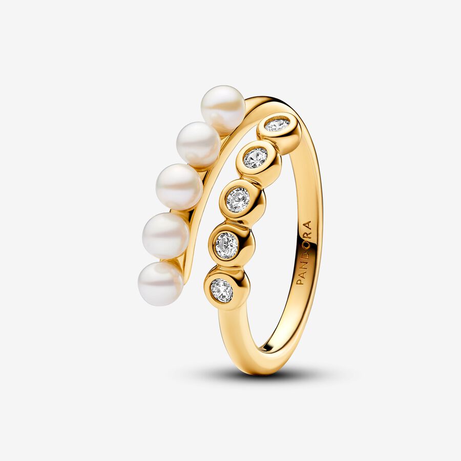 Timeless Gold Plated Ring / 163146C01-54