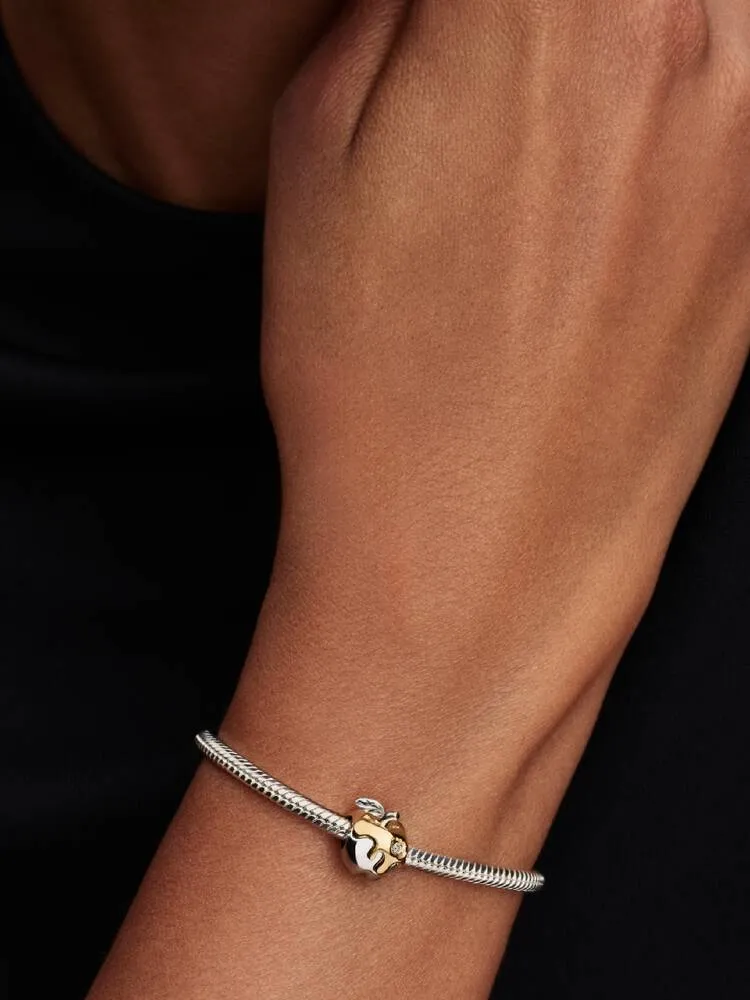 Disney Snow White apple sterling silver and 14k go