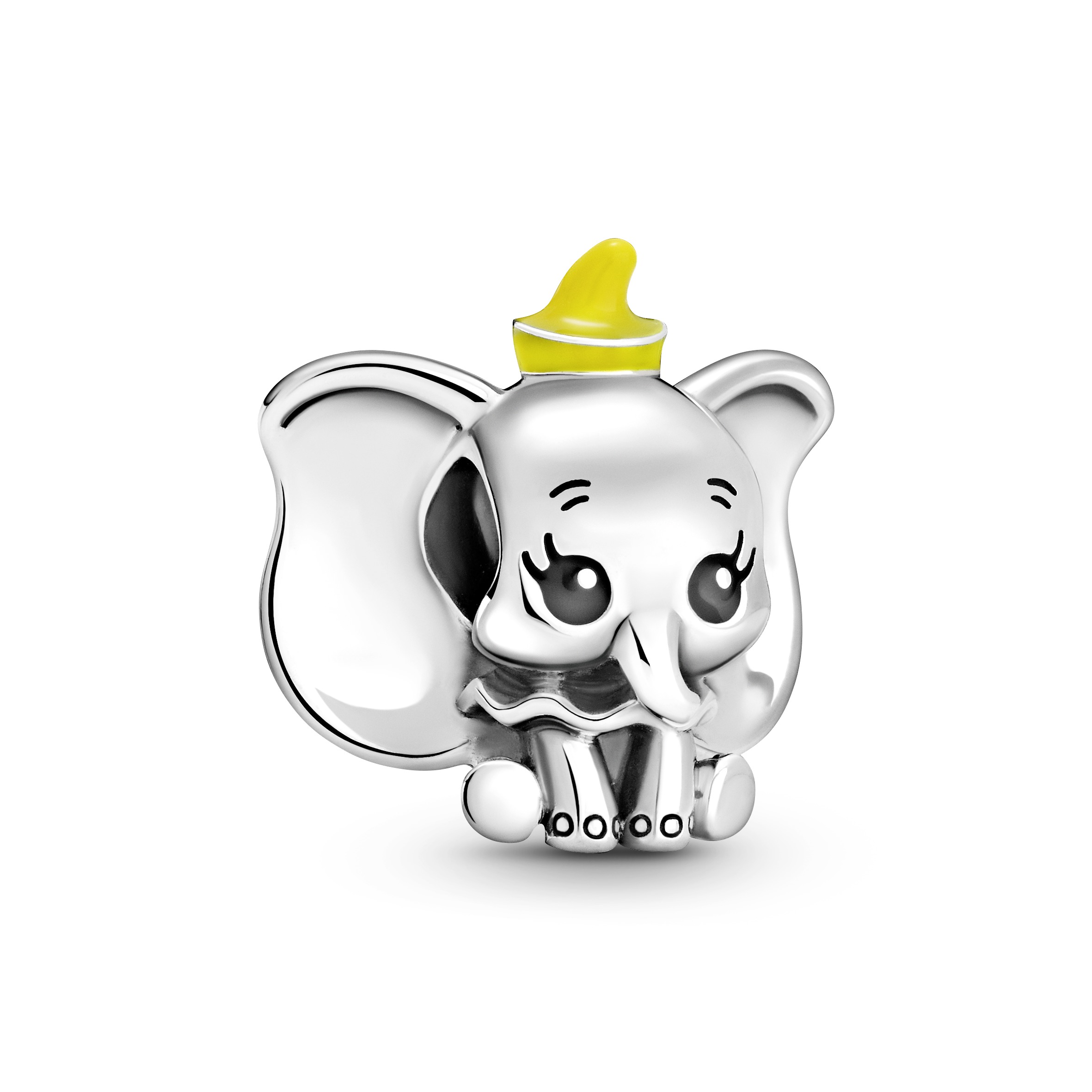 Disney Dumbo sterling silver charm with black and 