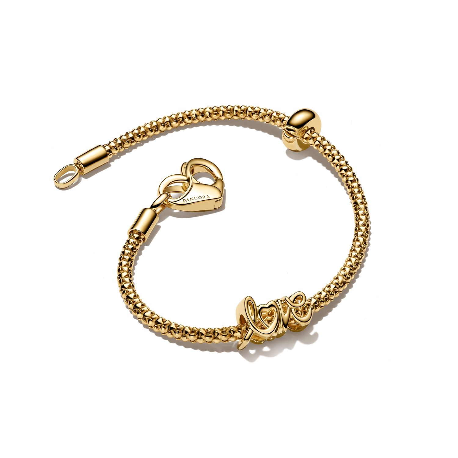 Love 14k gold-plated charm/ 763055C00