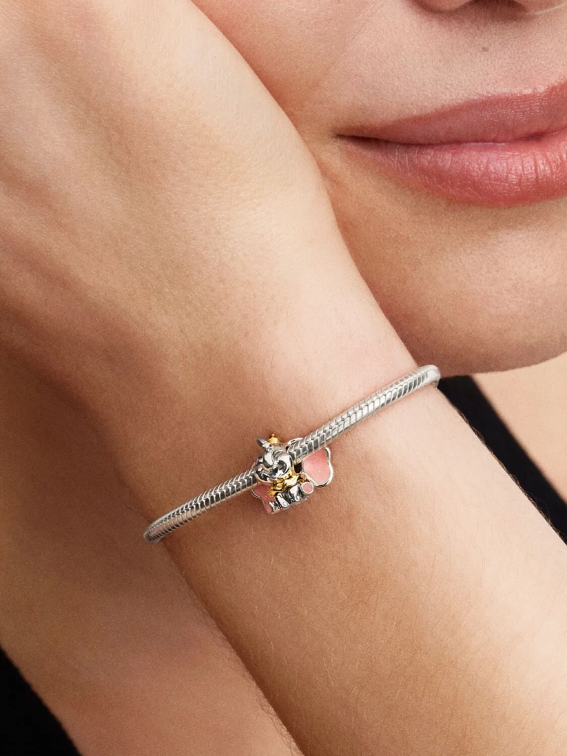 Disney Dumbo sterling silver and 14k gold-plated c
