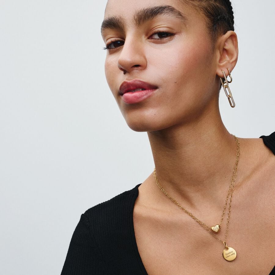 Moments Gold Plated Charm / 368610C00