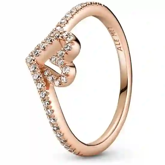 Timeless Rose Gold plated metal blend Ring / 189302C01-56