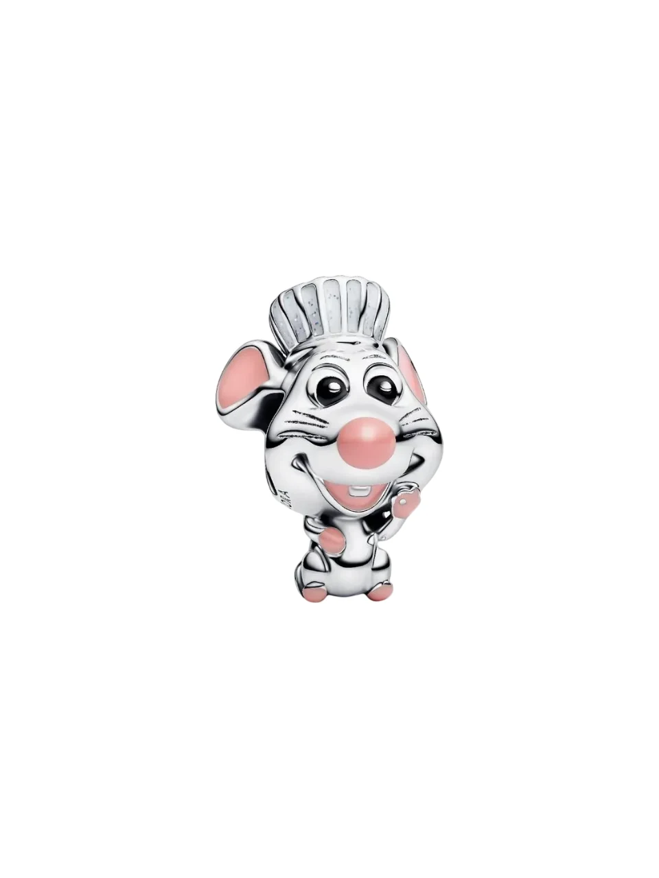 Disney Pixar Remy sterling silver charm with black