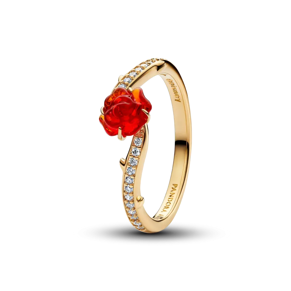 Disney Beauty and The Beast Rose Set