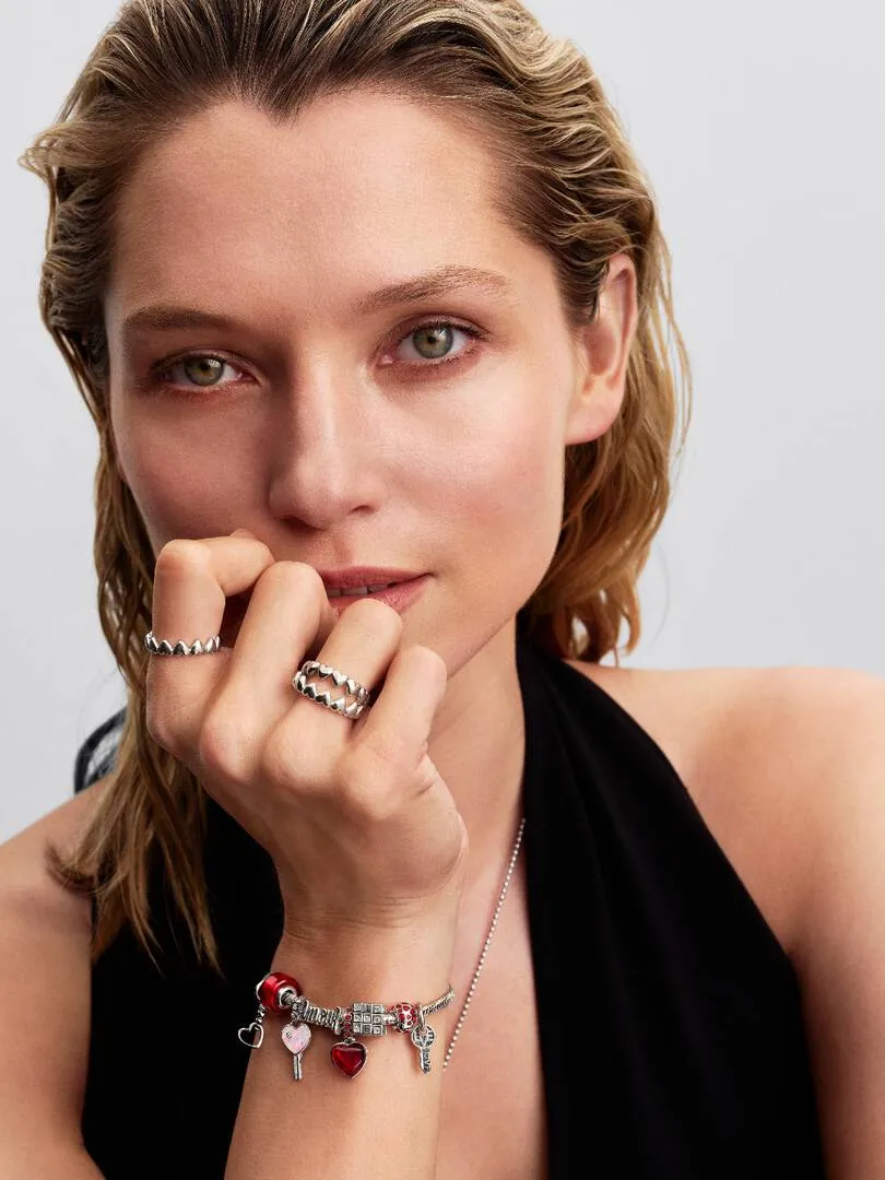 Amour sterling silver charm/ 794426C00