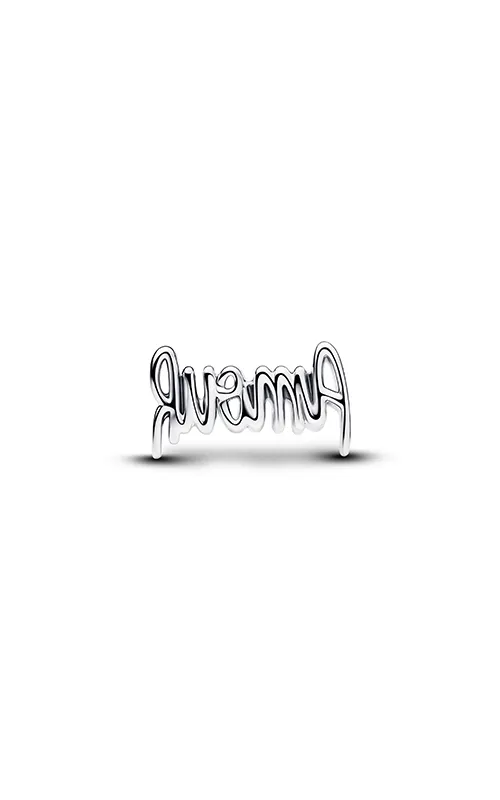 Amour sterling silver charm/ 794426C00