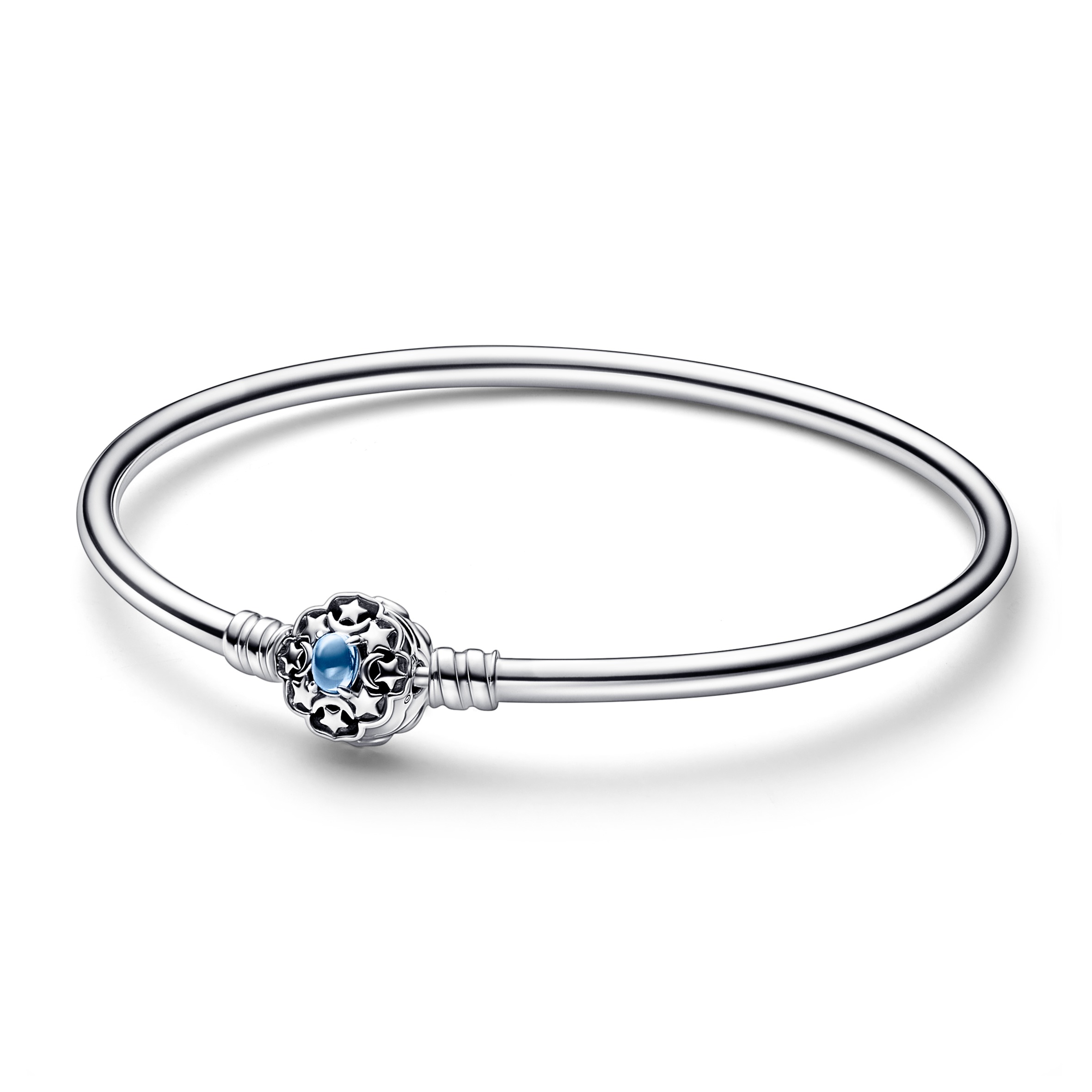 Disney Aladdin Jasmine sterling silver bangle with