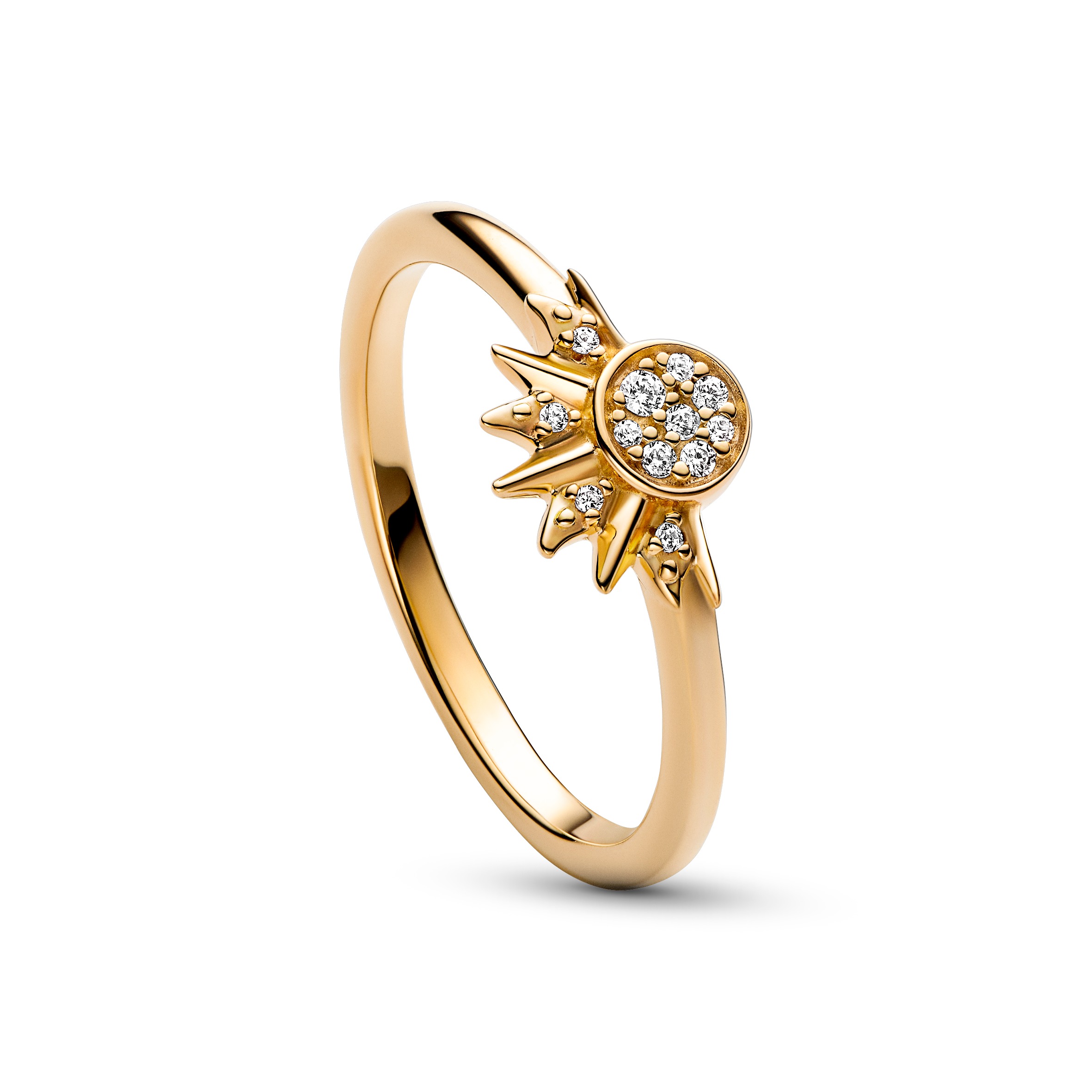 Moments 14K Gold Plated Ring / 162674C01-60