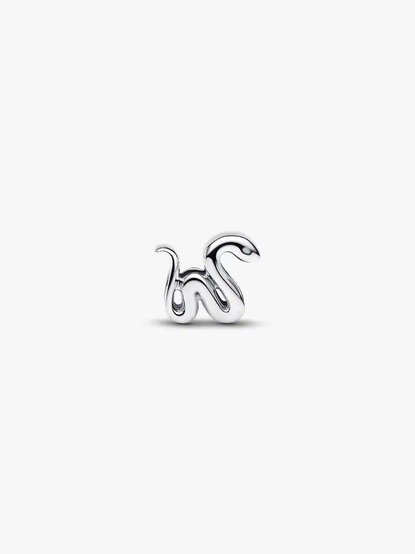 Snake sterling silver mini charm/ 794520C00