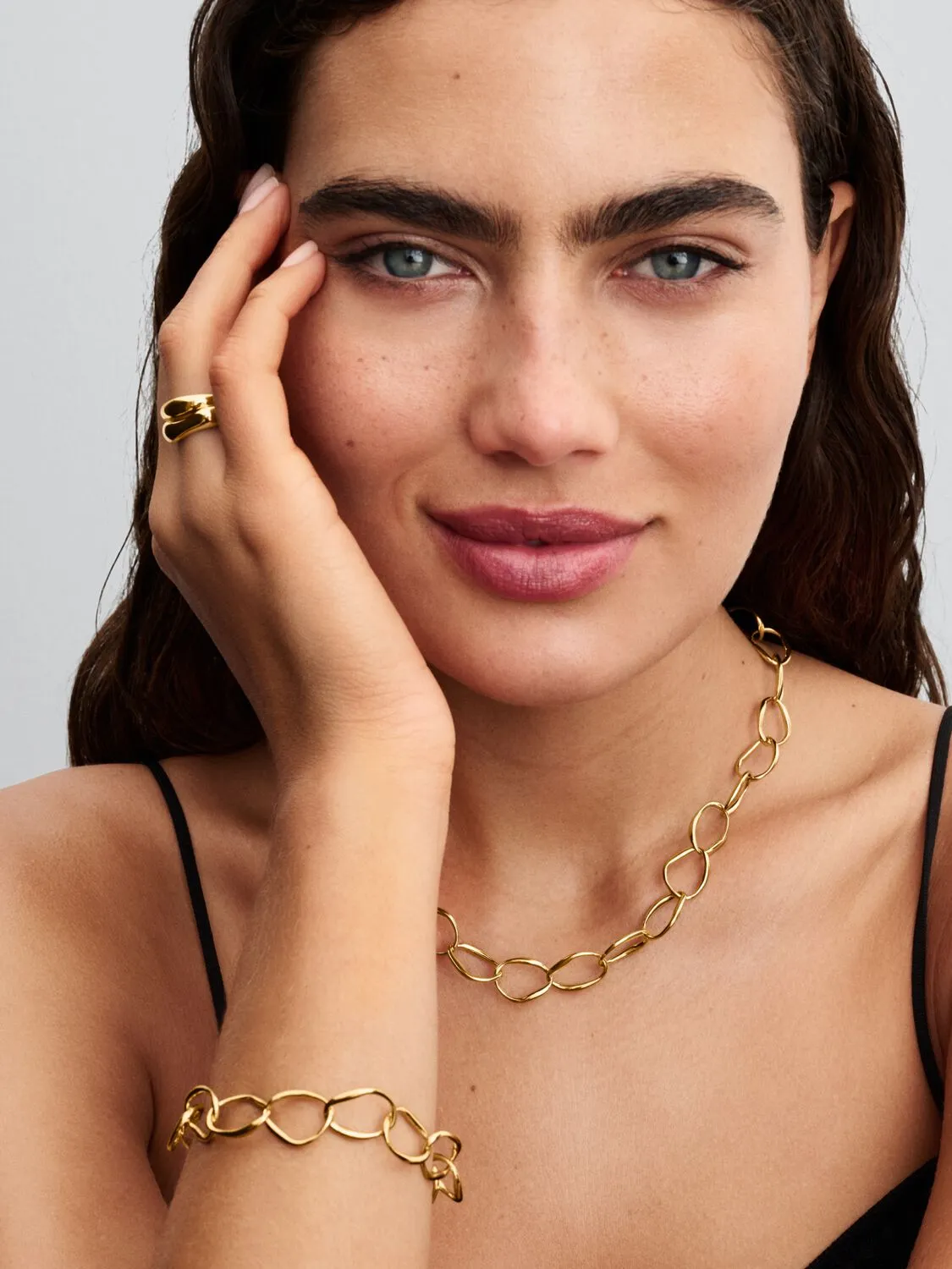 PANDORA ESSENCE 14K Ոսկեպատ արծաթյա Թևնոց/ 563864C00-1