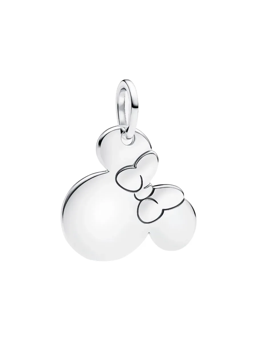 Disney engravable Minnie Mouse sterling silver dan