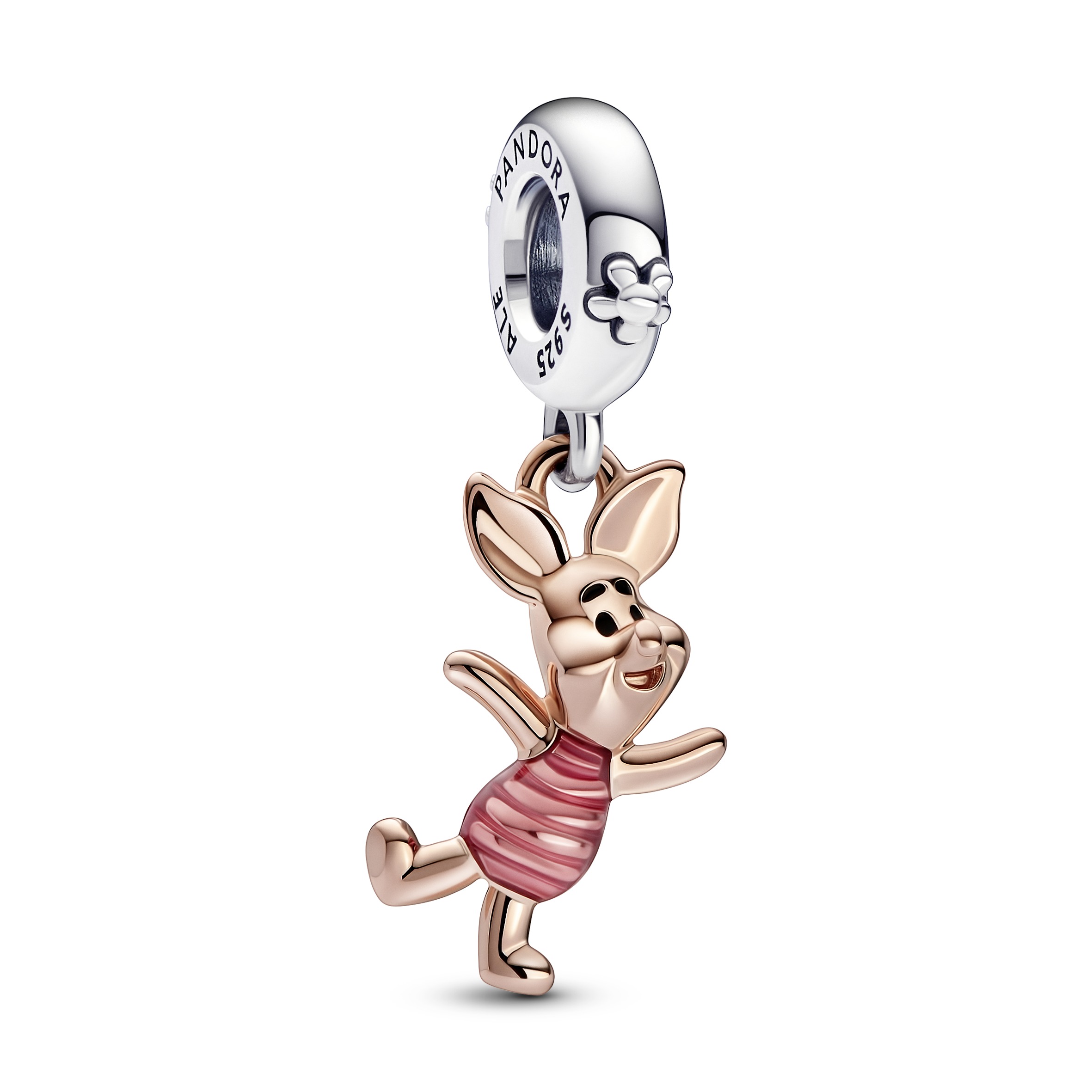 Rose Gold plated metal blend Charm / 782208C01