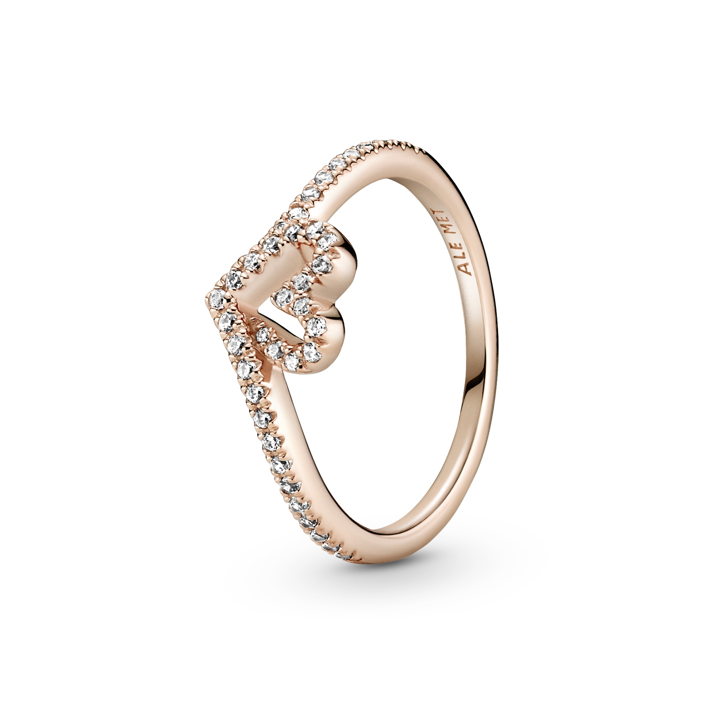 Timeless Rose Gold plated metal blend Ring / 189302C01-52