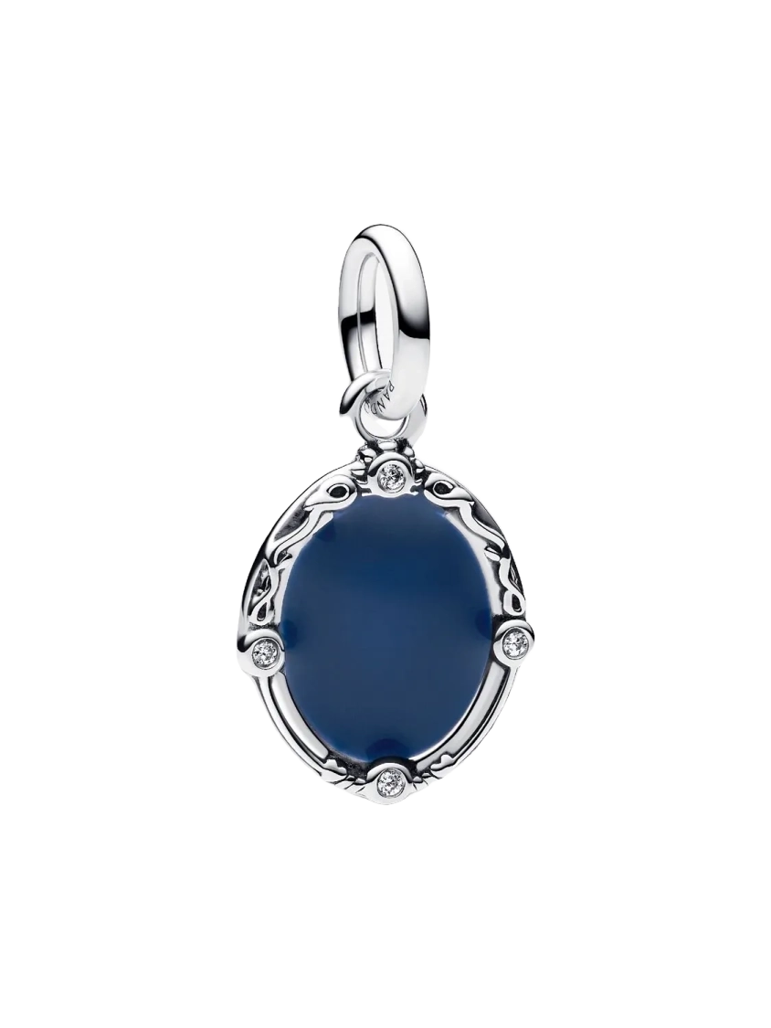 Disney Snow White mirror sterling silver dangle wi