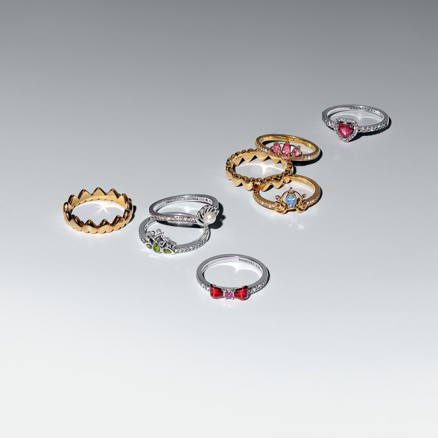 PANDORA Silver Ring/193652C01-58