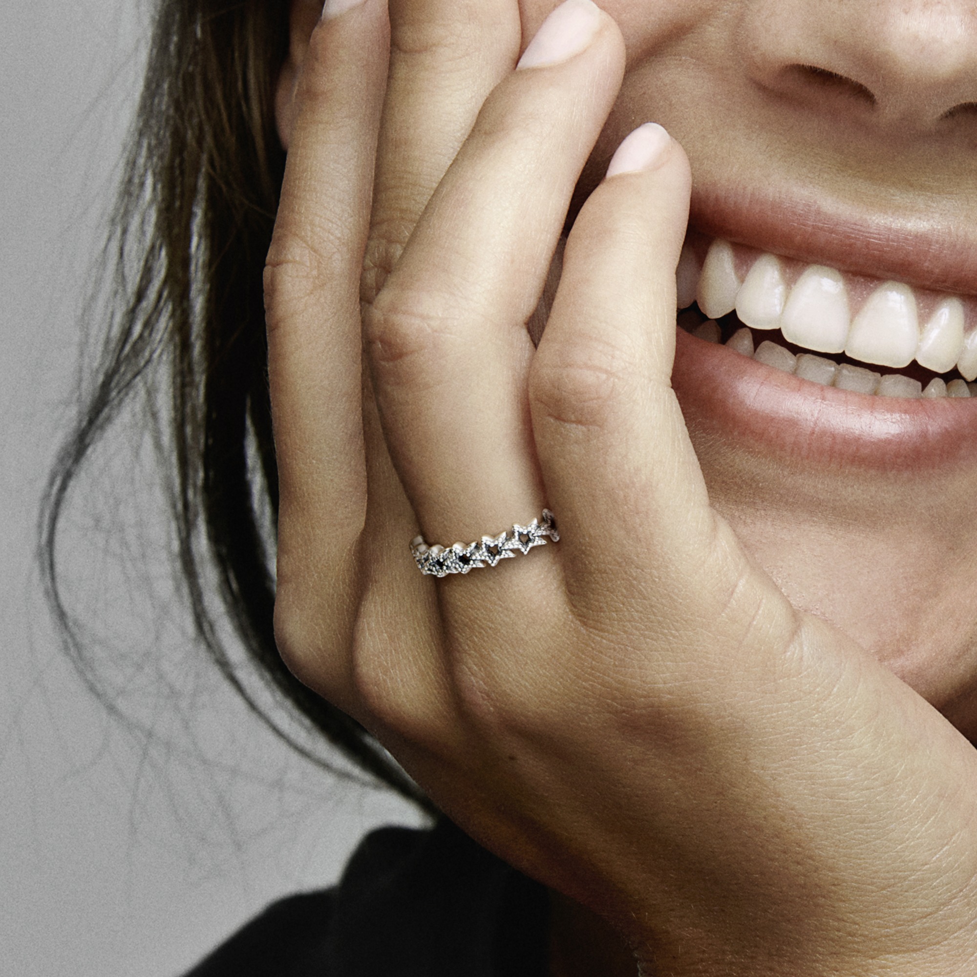 Moments Sterling Silver Ring / 190029C00-50