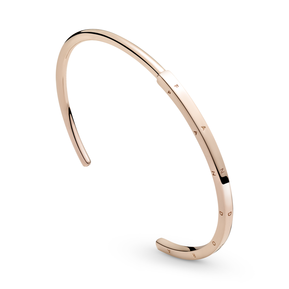 Pandora logo Pandora Rose open bangle