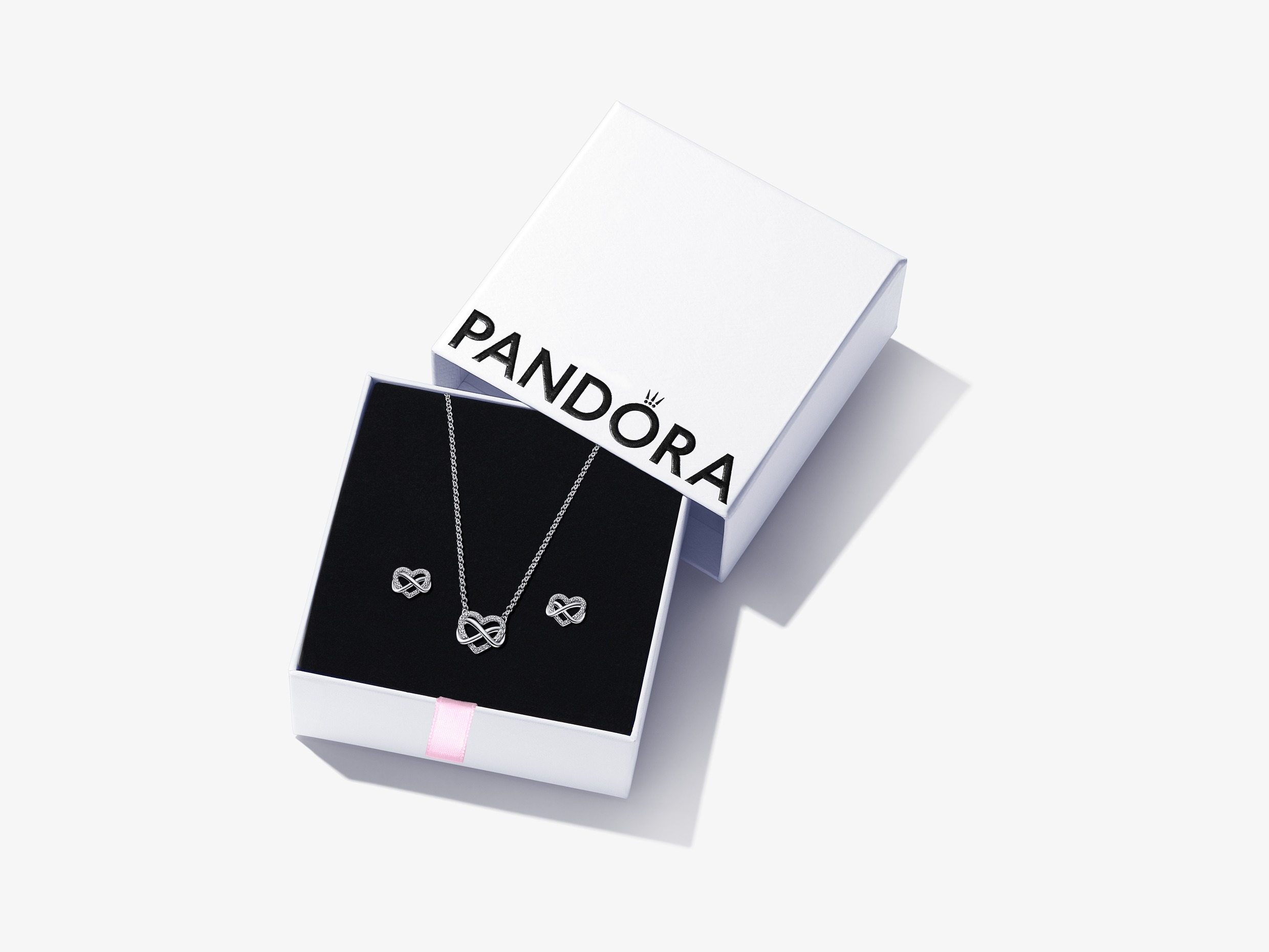 Infinity Heart Jewelry Set