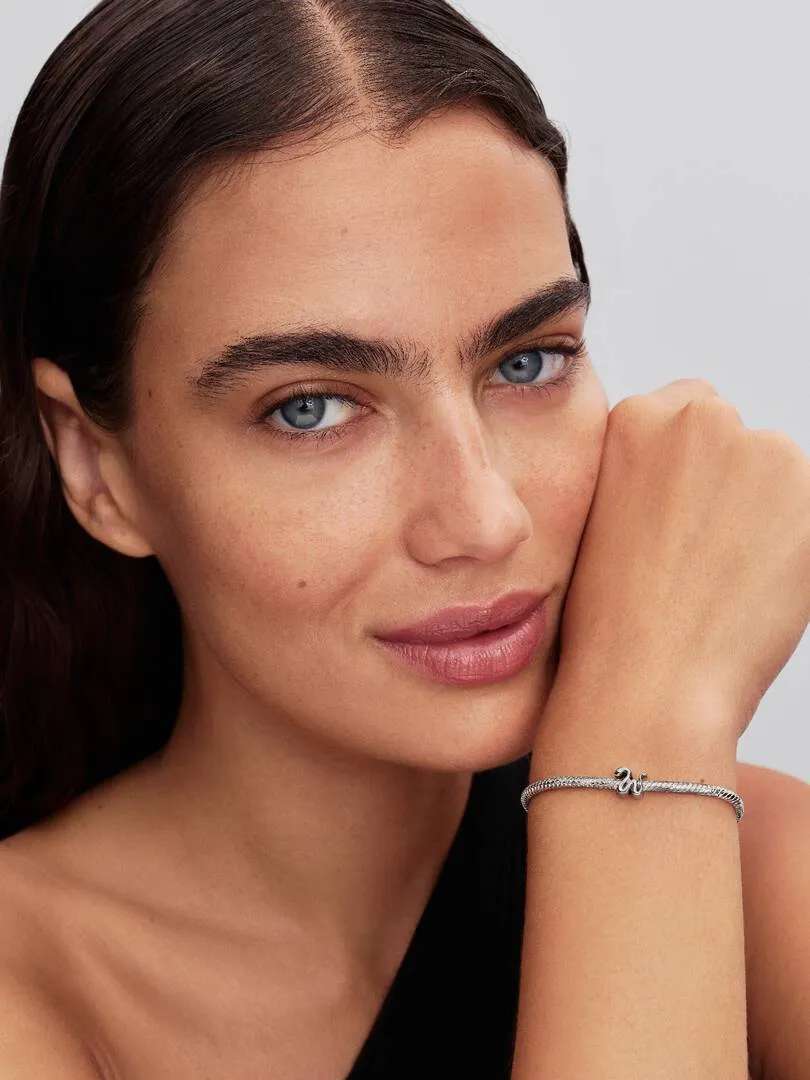 Snake sterling silver mini charm/ 794520C00