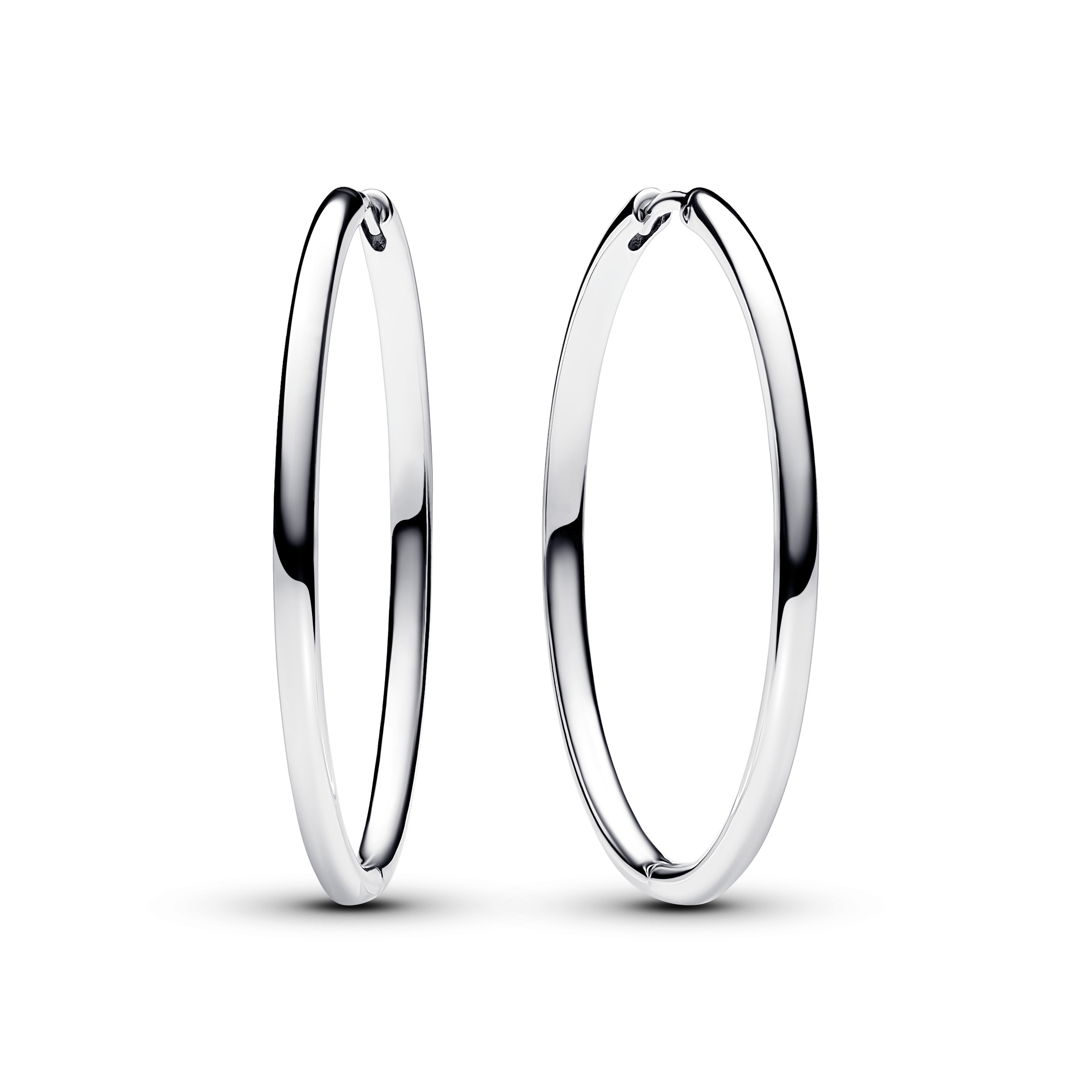 Sterling silver hoop earrings