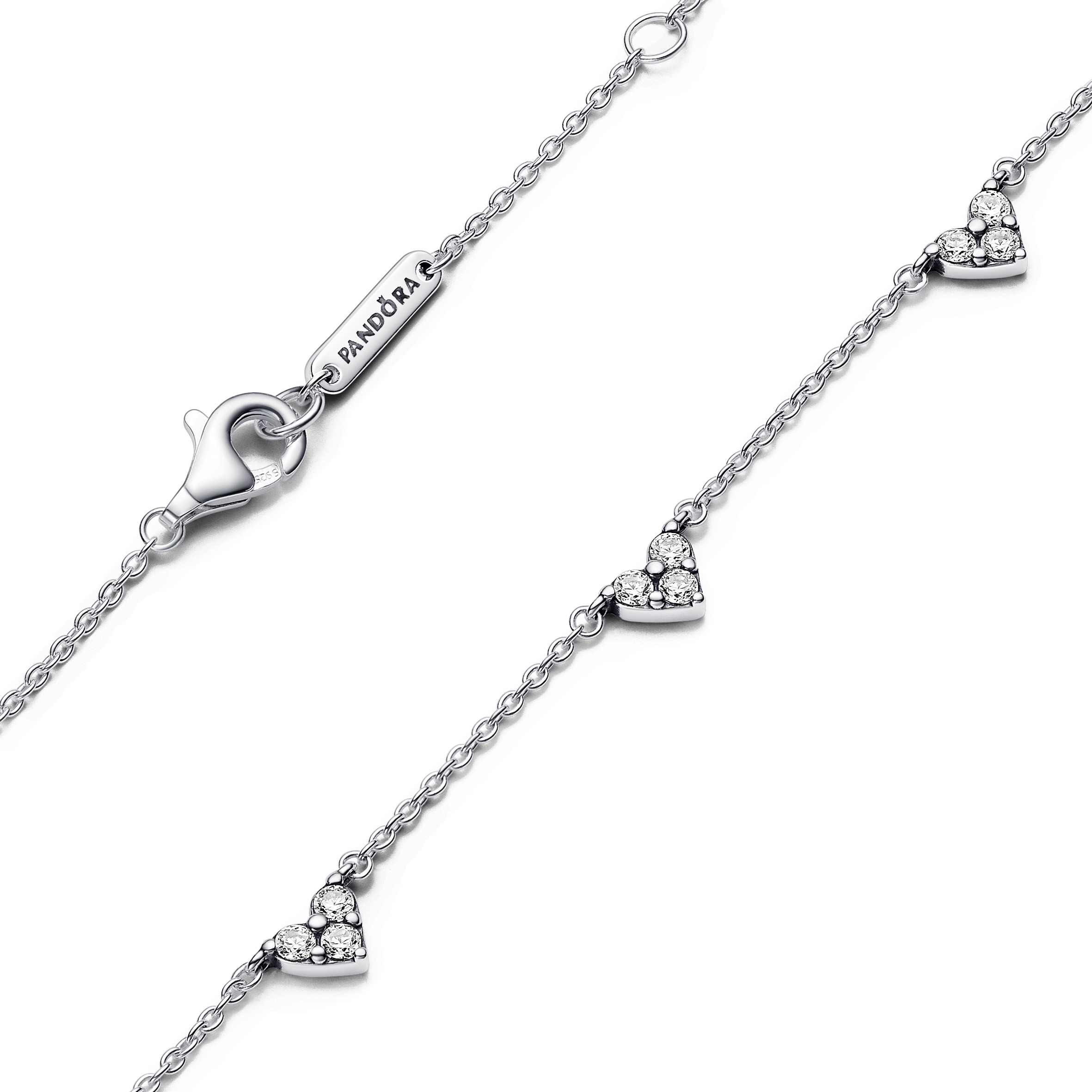 Timeless Sterling Silver Necklace / 393160C01-45