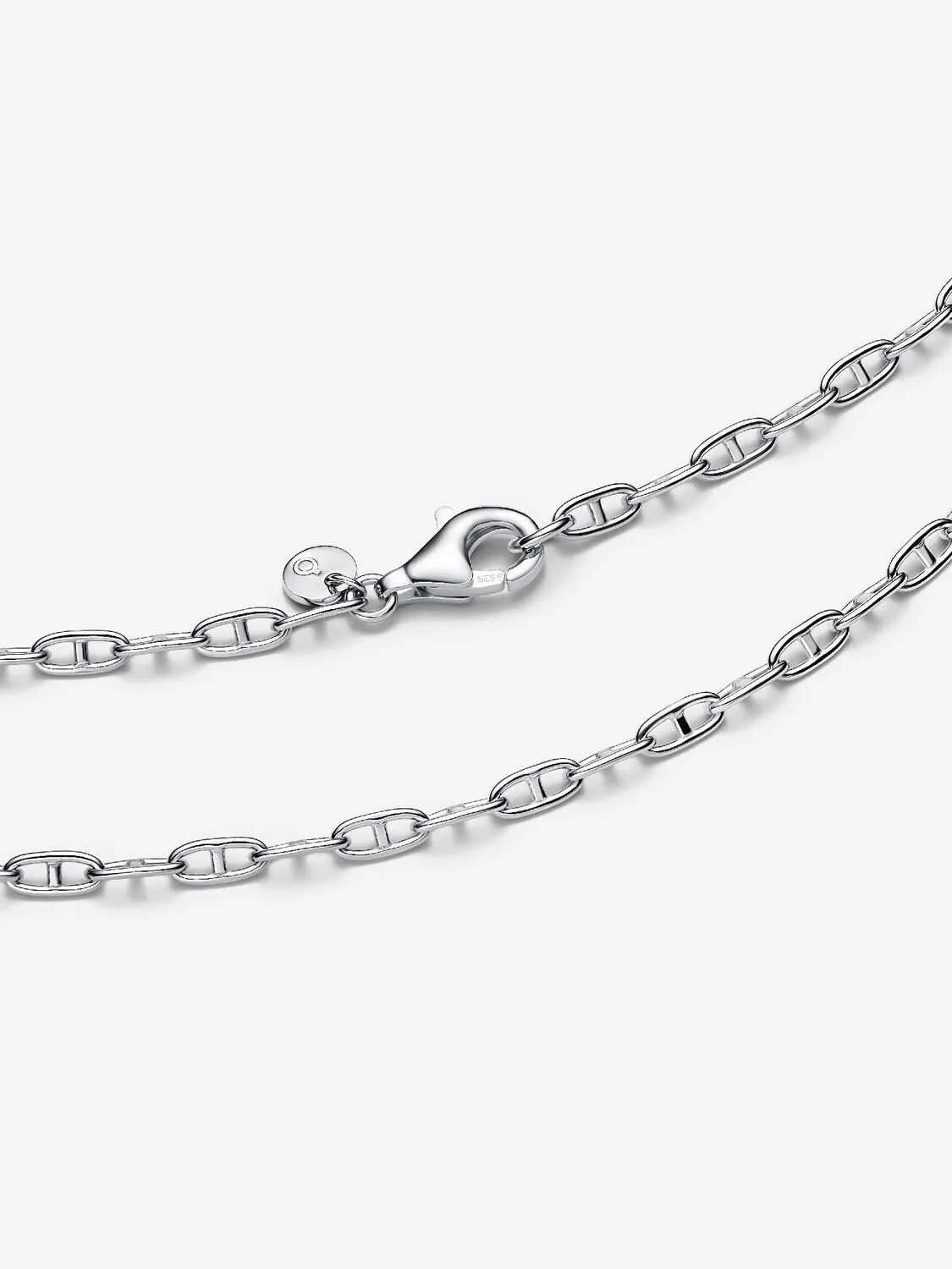 Sterling silver necklace/ 393899C00-55
