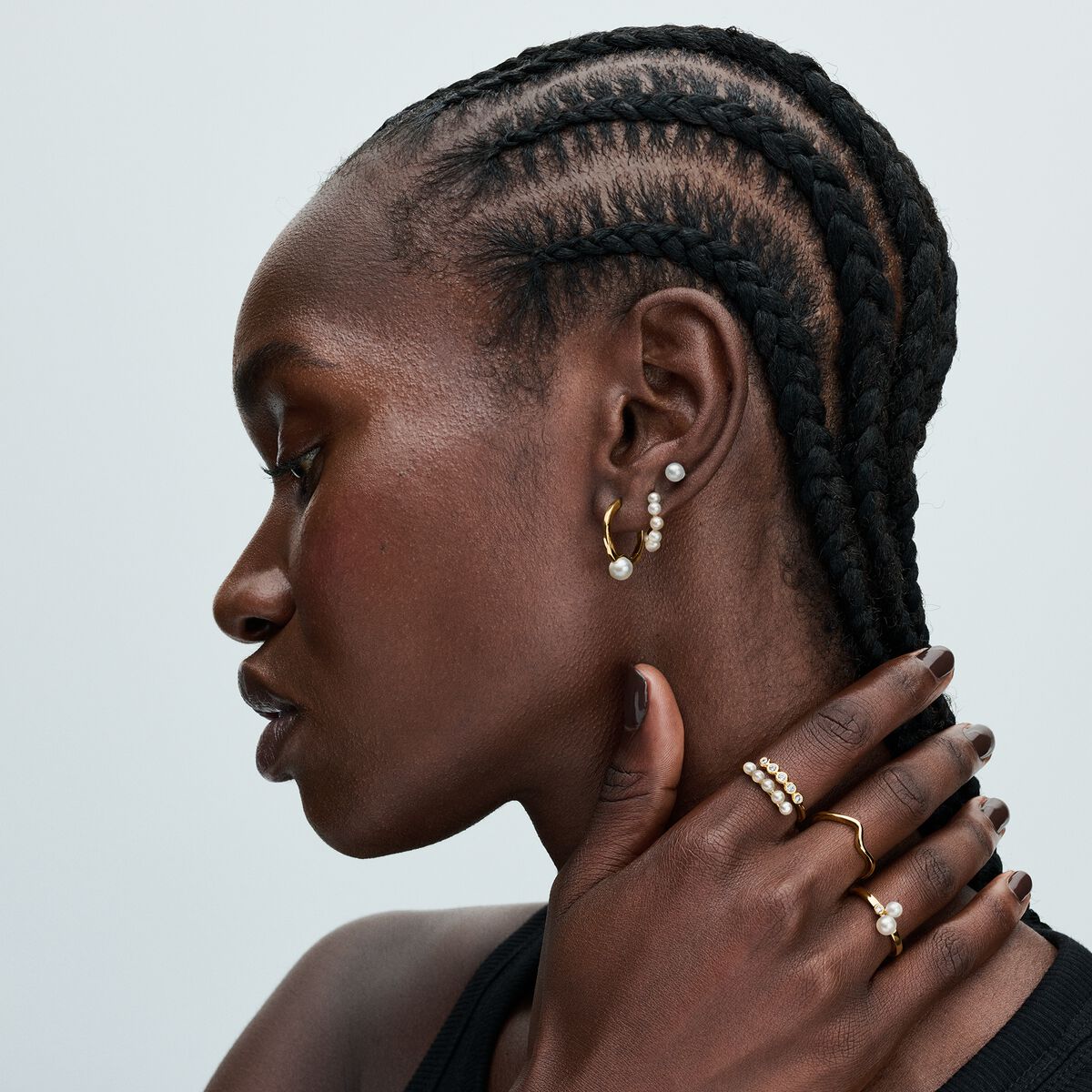 Timeless Gold Plated Earring / 263179C01